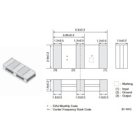 Фільтр кварцовий SFE10,7MS2-A Murata