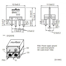 Фильтр керамический BNX012-01 Murata