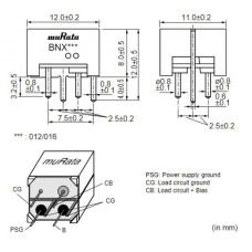 Фильтр керамический BNX016-01 Murata