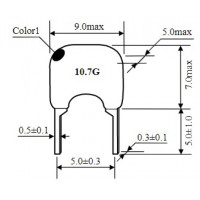 Фільтр керамічний JT10.7MG Fronter