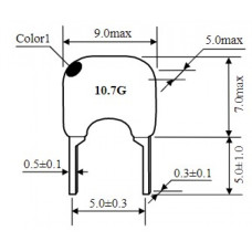 Фільтр керамічний JT10.7MG Fronter