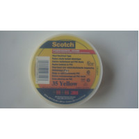 Стрічка Scotch 35-Yellow-19MMX20M
