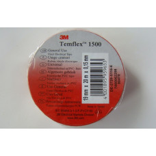 Стрічка Temflex 1500-Red-19MMX20M