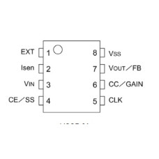 Перетворювач XC9201D09AKR TOREX
