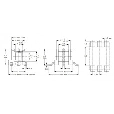Каркас для трансформатора 432202106011 Ferroxcube