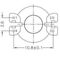 Каркас для трансформатора B65806K0014D001 EPCOS