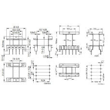 Каркас для трансформатора B66206J1110T001 EPCOS