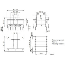 Каркас для трансформатора B66232A1114T001 EPCOS