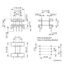 Каркас для трансформатора B66308J1108T001 EPCOS