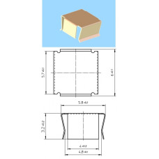 Кріплення для трансформатора 432202101371 Ferroxcube
