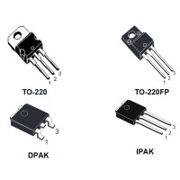 Транзистор полевой STD4NK50Z STM