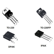 Транзистор польовий STD4NK50Z STM