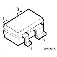 Транзистор біполярний ВЧ/НВЧ BFP450G Infineon