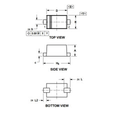 Запобіжник ESD5B5.0ST1G ONS