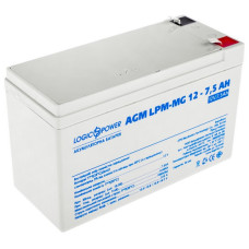 Акумулятор кислотний LPM 12- 7,5АН LogicPower