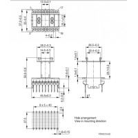Каркас для трансформатора B66243S1012T001 TDK Corporation