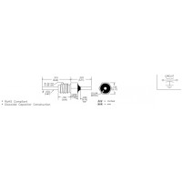 Конденсатор ВЧ/НВЧ прохідний M3C153B EMI Filter Company
