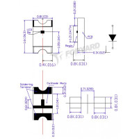 Светодиод FYLS-0603URC