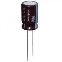 Конденсатор електролітичний (AL-Low-ESR) UPW1E102MHD Nichicon