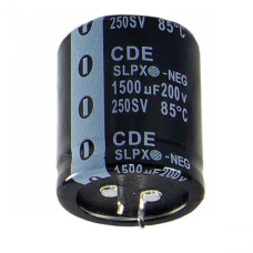 Конденсатор алюмінієвий вивідний SLPX333M025H4P3 Cornell Dubilier