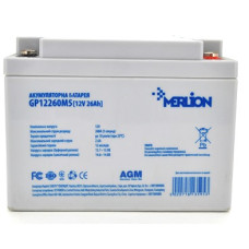 Акумулятор кислотний GP12260F3 MERLION