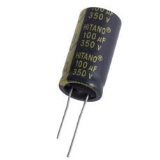 Конденсатор алюминиевый выводной EXR221M2EB Hitano