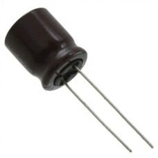 Конденсатор электролитический (AL-Low-ESR) UPM1J100MDD Nichicon