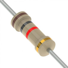 Резистор стандартный выводной CFR-25JB-1K0 Yageo
