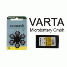 Батарейка ZA10 Varta