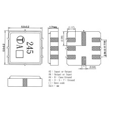 Фільтр на ПАХ TA0245A TAI-SAW