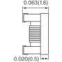 Індуктивність SMD 744762182A Wurth