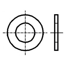 Шайба M2.5/BN1074 BOSSARD