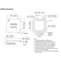 Генератор СВЧ/РЧ HMC506LP4E Analog Devices