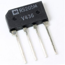 Діодний міст RS205M RECOY/RAYEX ELECTRONICS