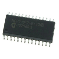 Мікросхема розширювач портів введення-виводу MCP23017T-E/SO Microchip Technology