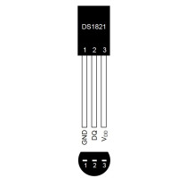 Датчик температури DS1821C MAXIM