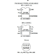 Датчик температури TMP37GT9 Analog Devices