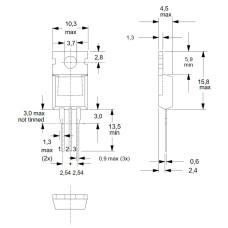 Тиристор BT152-600R Philips