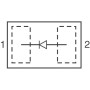 Діод Шотткі ВЧ BAT2402LSE6327XTSA1 Infineon