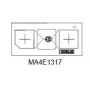 Діод Шотткі ВЧ MA4E1317 MACOM