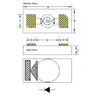PIN Диод ВЧ MA4FCP305 MACOM