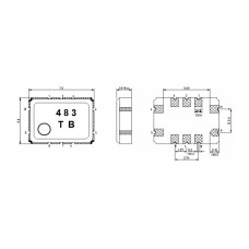 Фільтр на ПАХ TB0501A TAI-SAW