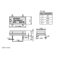 Генератор кварцевый SG8002DC Epson