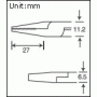 Плоскогубці 1PK-054D Pro'sKit