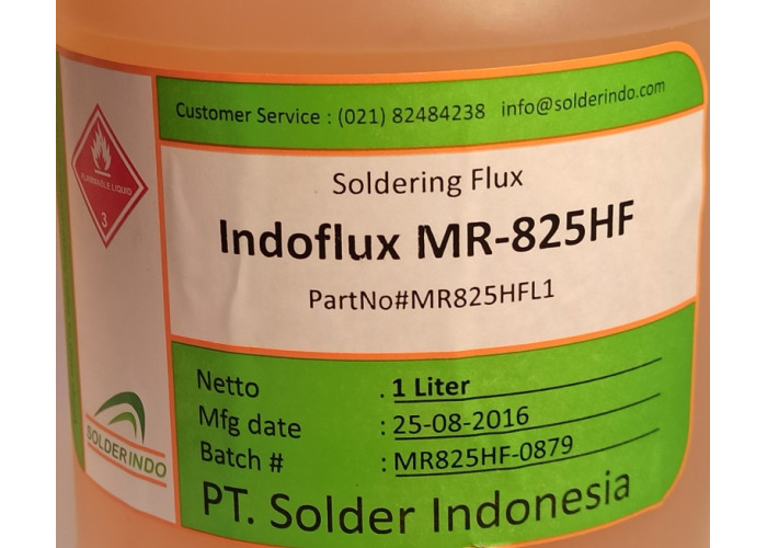 Флюс MR825HFL1 SOLDERINDO