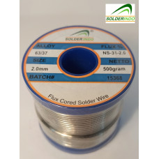 Припой трубчатый W63J2020JB SOLDERINDO