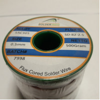 Припой трубчатый W305K2505JH SOLDERINDO