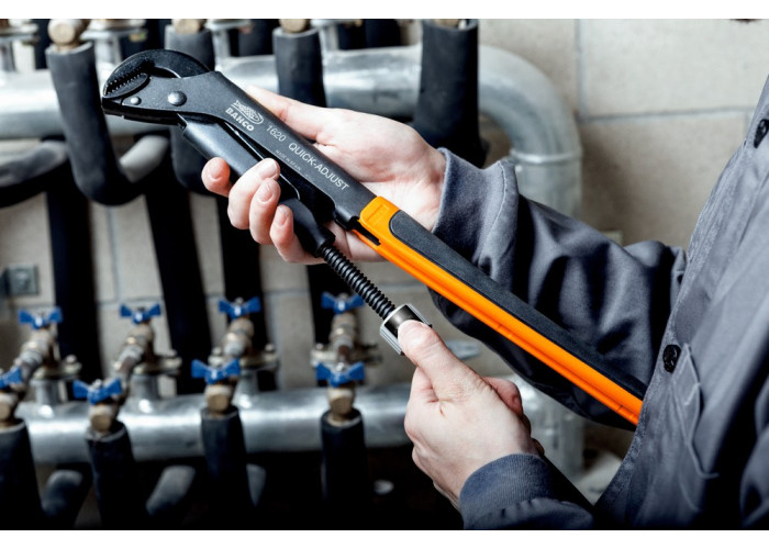 Ключ трубний переставний Quick-Adjust 1610 BAHCO