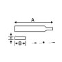 Надфиль алмазный 2-307-14-D-1P BAHCO