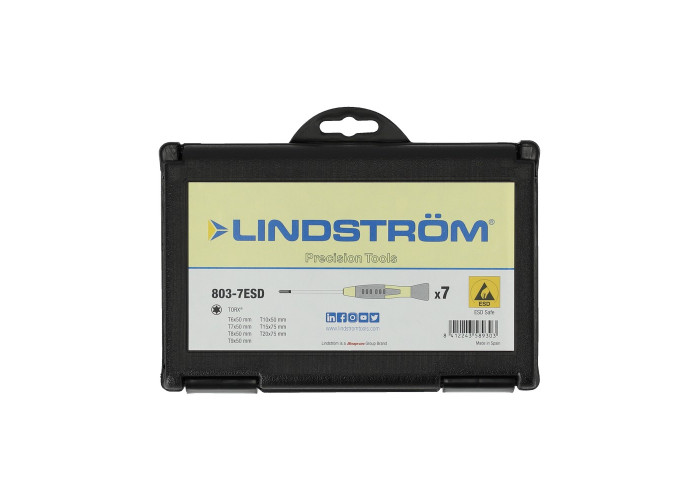 Набір викруток Lindstrom 803-7ESD (7шт)